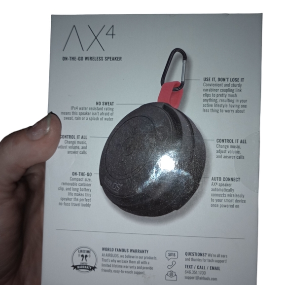 Rugged waterproof total control Bluetooth speaker - Picture 3 of 4